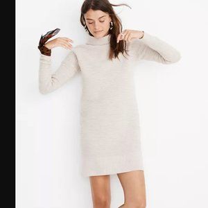 Madewell turtleneck sweater dress